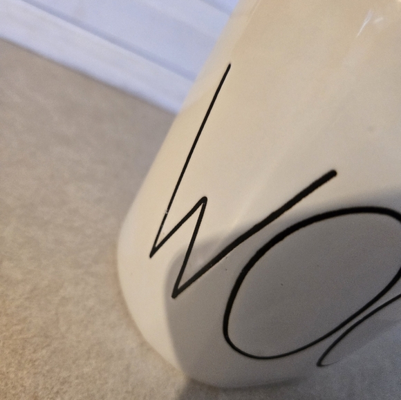 Rae Dunn White Woof Coffee Mug - Picture 2 of 5